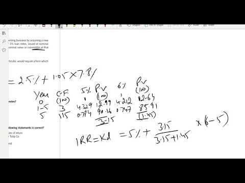 Tulip co, Ot case, March/ june 2019,ACCA,F9,FM,FINANICAL MANAGEMENT