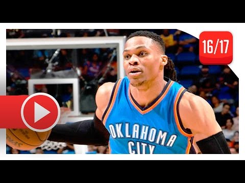 Russell Westbrook EPIC TD Highlights vs Magic (2017.03.29) - 57 Pts, 13 Reb, 11 Ast, INCREDIBLE!