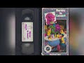 Barney In Concert 1991 1991 VHS Release Black VHS Purple Label