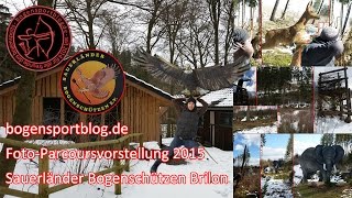 preview picture of video 'bogensportblog.de Bogenschiessen Foto-Parcoursvorstellung-2015 Sauerländer Bogenschützen in Brilon'