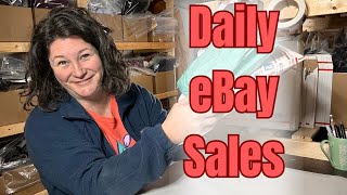 Ship My Daily Sales With Me and See What Sold on eBay! Some Days are Just Slower Sales Than Others