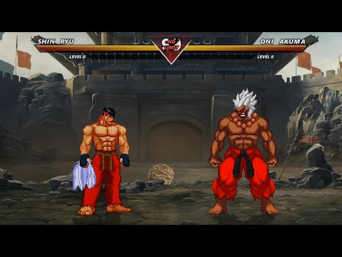 SHIN RYU vs ONI AKUMA  - The most epic fight ever made❗🔥