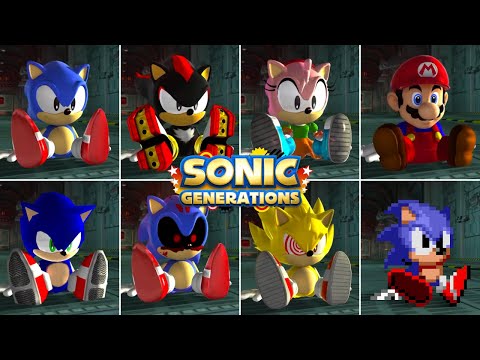 Sonic Generations: Choose Your Favorite Classic Design: Ultimate Edition (Sonic Designs Compilation)