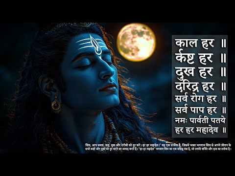 काल हर कष्ट हर दुख हर दरिद्र हर हर हर महादेव || Kal Hara Kasta Hara Dukh Hara Daridra Hara - Mantra