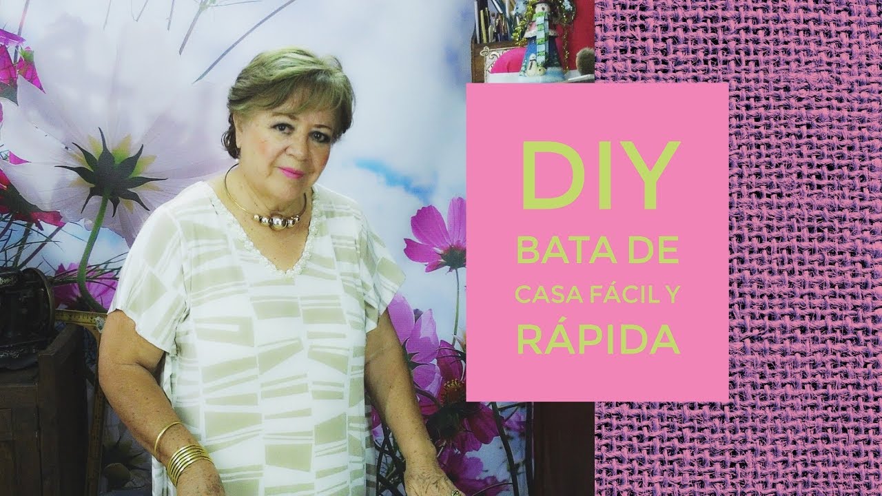 DIY - BATA DE CASA FÁCIL Y RÁPIDA !
