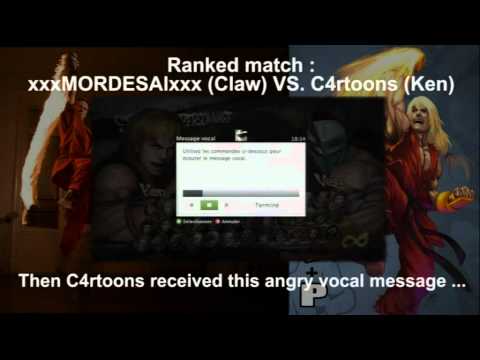 Ranking Match : Mordesai the angry vocal message recidivist