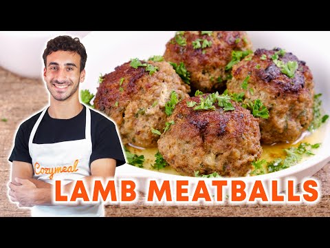 Lamb Meatballs Recipe 🔥 Mouthwateringly Tender and Juicy!