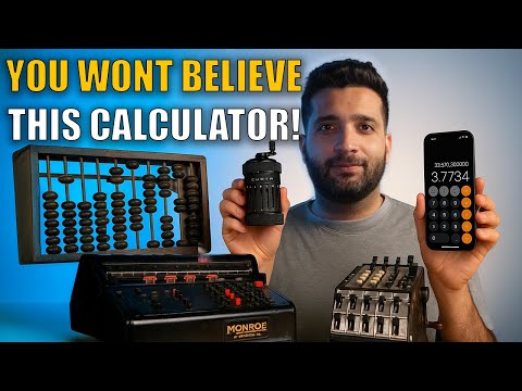 How We Calculated Before Computers: A Hands-On History Of The Calculator