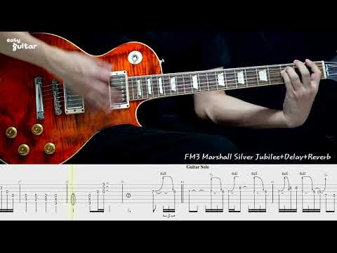Guns N' Roses - Don't Cry Guitar Lesson With Tab Part 2/2(Slow Tempo)
