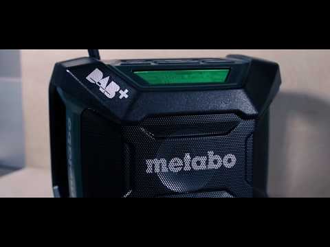 Metabo Akku-Baustellenradio R 12-18 DAB+ BT / Cordless Worksite Radio