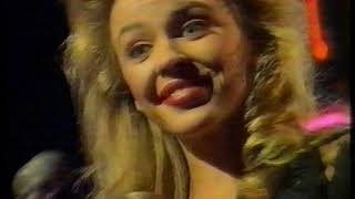 Kylie Minogue It&#39;s No Secret/Donna Summer This Time I Know It&#39;s For Real (Hippodrome Show 22 Feb 89)