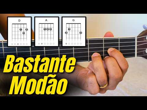 5 Sertanejos Modão Com Apenas 3 Acordes Fáceis e 1 Batida, Para Iniciantes No Violão