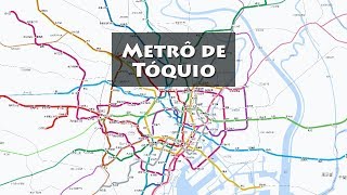 Como é o Metrô de Tóquio