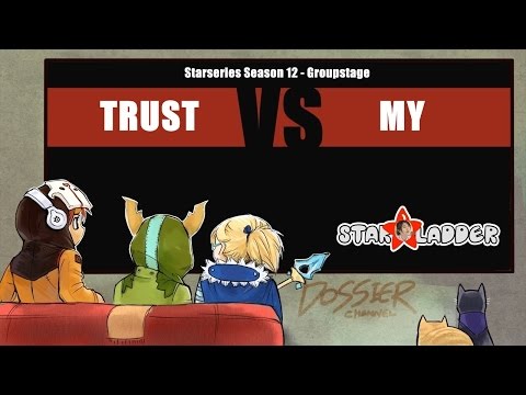 [ Dota2 ] Signature.Trust vs Malaysia - Starseries Season 12 - Thai Caster