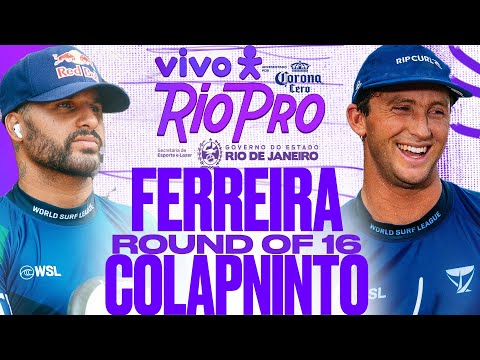 Italo Ferreira vs Crosby Colapinto | VIVO Rio Pro presented by Corona Cero 2025 - Round of 16