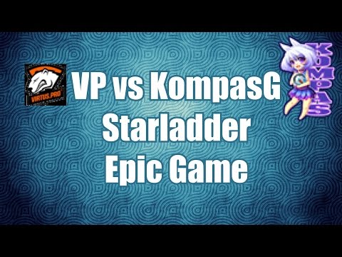 KompasG vs VP - Epic Game , Rapier , Mega Creeps