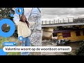 Brug dreigt in te storten na botsing met woonboot