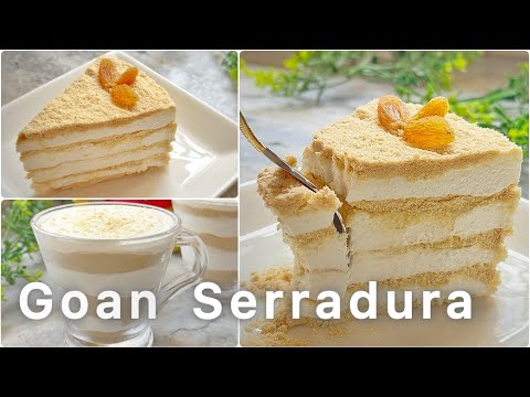 Goan Serradura Cake? Easy 3-ingredient Portuguese Dessert