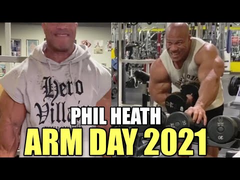 Phil Heath Looking Like A Beast | Phil Heath 2021 Arm/Shoulder Workout
