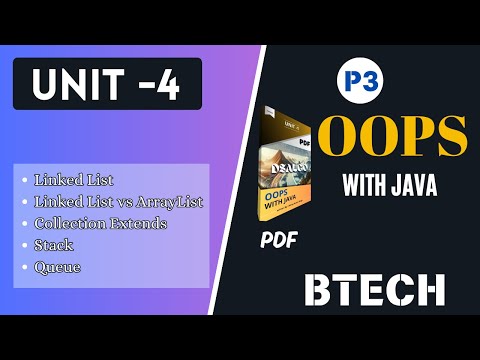 Oops With Java Unit 4 Part 3 Linkedlist Stack Queue Aktu