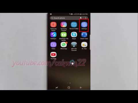 Android Nougat : How to Enable or Disable Vibrate while ringing on Samsung Galaxy S8 or S8+