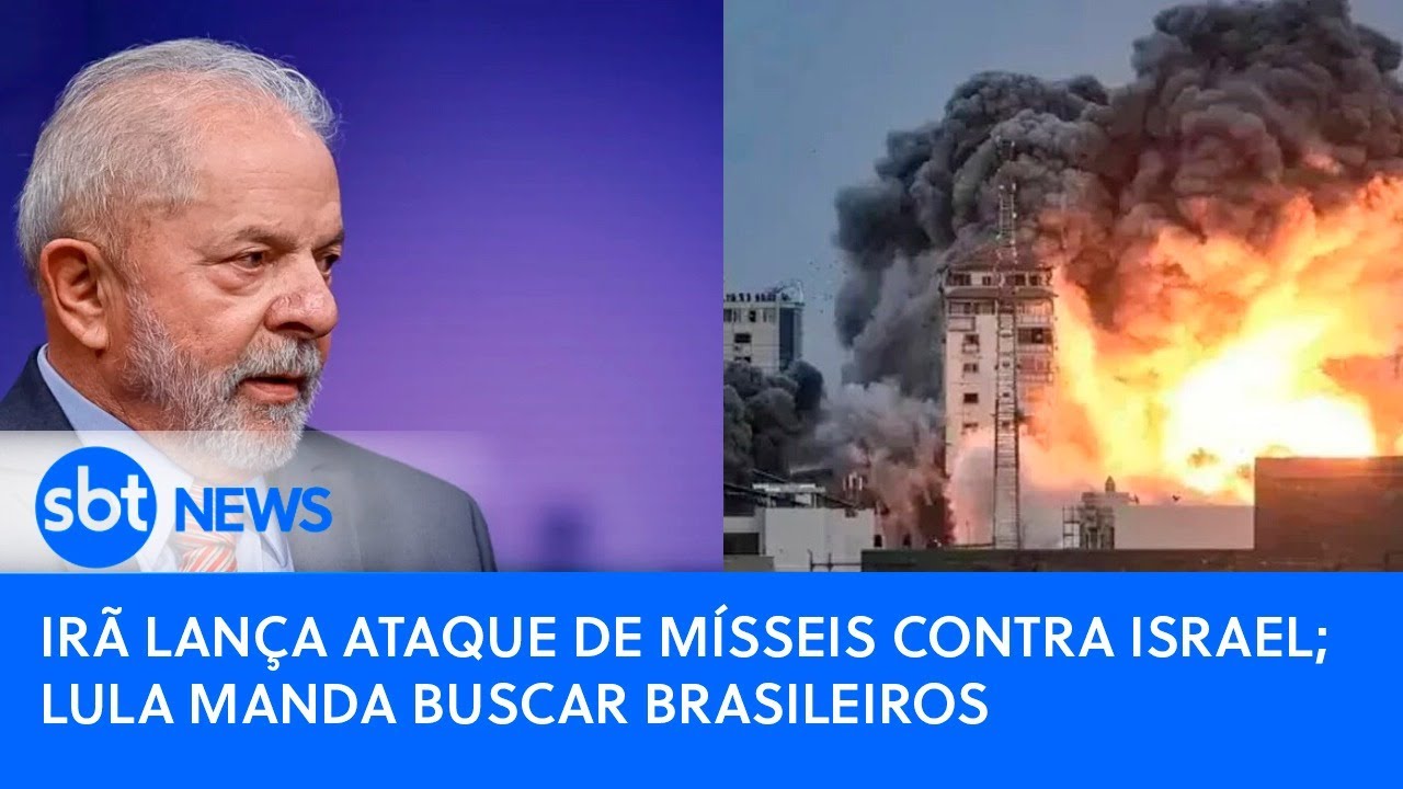 PODER EXPRESSO | Irã lança ataque de mísseis contra Israel; Lula manda buscar brasileiros
