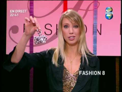 Emission "Fashion 8" Spéciale "Bêtes de Mode" en direct animée par Ginie van de Noort
