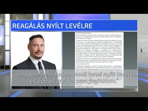 Reagálás nyílt levélre