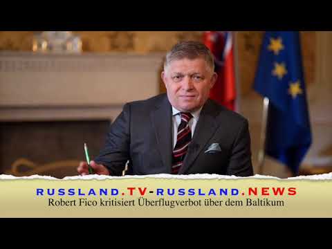 Robert Fico kritisiert Überflugverbot über dem Baltikum