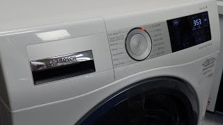Bosch WDU28561GB 10Kg Washer Dryer Review and Demonstration