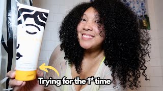 TRYING PATTERN BEAUTY FOR THE 1ST TIME 🌞🚿