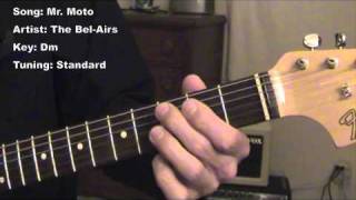 Bel-Airs - Mr. Moto - Guitar Lesson