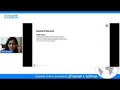 Apidays GraphQL Scale 2022 - Don't Panic: A Developer's Guide to Building Secure GraphQL APIs.