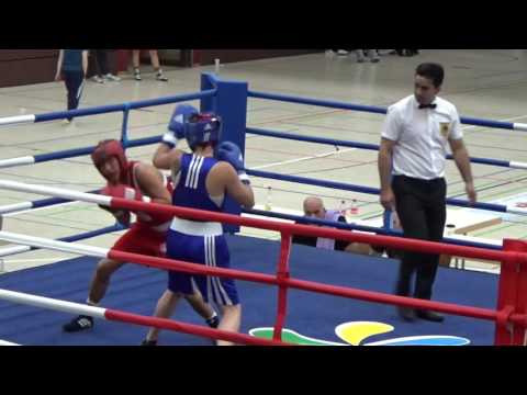 Boxen: Andrea Lamos - Anke Ludwig (Int. Frauenboxturnier #26)