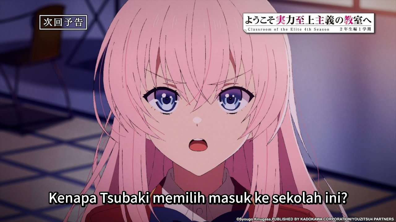 (Mimin mau sekolah bareng Kushida) Pratinjau Classroom of the Elite S4 Eps 05