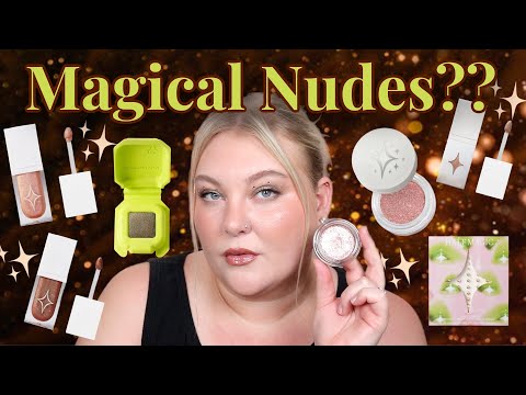 More Than Just Neutrals... Half Magic Beauty Magic Nudes Collection: Swatches, Demo + Thoughts