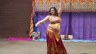 Miss Thea improvised Belly Dance Samba Fusion
