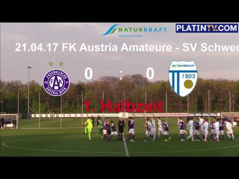 21.04.17 FK Austria Amateure - SV Schwechat - Highlight  (1. Halbzeit / 0:0) am 21.04.2017 18:37