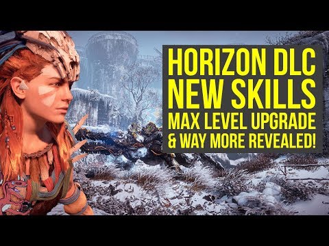 Horizon Zero Dawn Frozen Wilds NEW SKILLS REVEALED, Max Level Upgrade & More! (Horizon Zero Dawn DLC Video