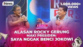 Download lagu Rocky Gerung Beberkan Alasan Berani Menghina Presiden - Rakyat Bersuara 03/09 mp3