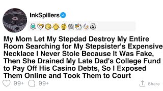 My Mom Let My Stepdad Destroy My Entire Room Searching for My Stepsister's Expensive Necklace I...