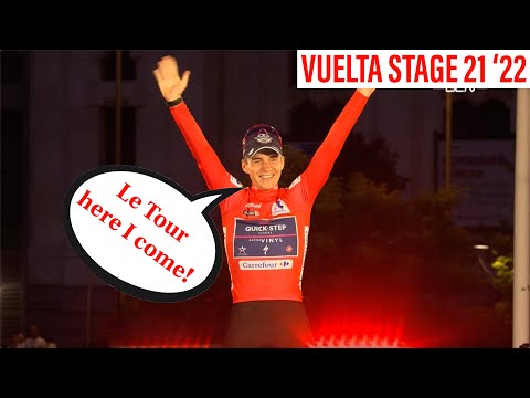 Is Evenepoel AS GOOD AS Pogacar? | Vuetla Stage 21 '22 | The Butterfly Effect