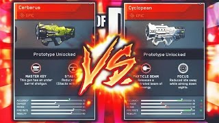 EPIC ERAD CERBERUS vs. ERAD CYCLOPEAN! Infinite Warfare BEST EPIC WEAPONS! (IW LASER GUNS)
