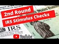 2nd Round of IRS Stimulus Checks 2nd Round of IRS Stimulus Checks