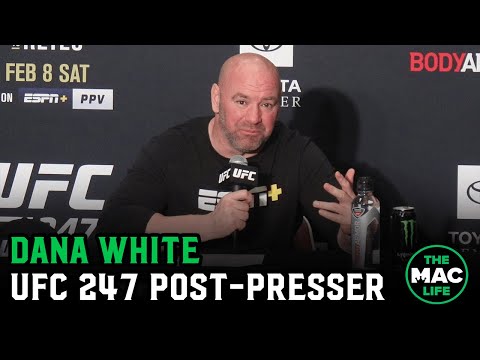 Dana White: 'I had Dominick Reyes winning 3-2' over Jon Jones | UFC 247 Post-Fight Press Conference