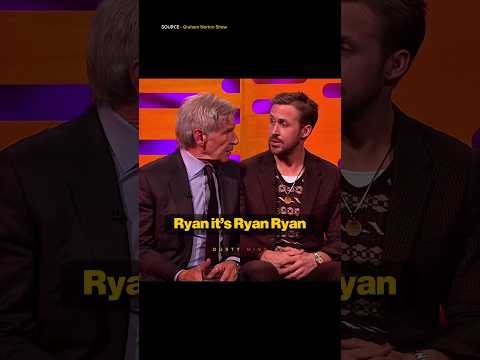Harrison Ford Didn't Know Ryan Gosling's Name 😂😂