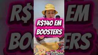 R$140 reais em boosters que viraram...  #pokemon