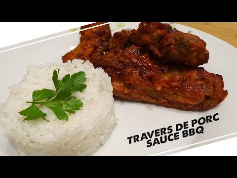 LA RECETTE #3 : Travers de porc sauce barbecue