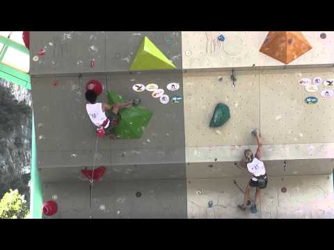 Rock Master 2013 - Lead Onsight: Sachi Amma & Jenny Lavarda