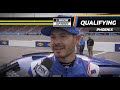 'We're off to a good start:' Larson starts P1 on Sunday